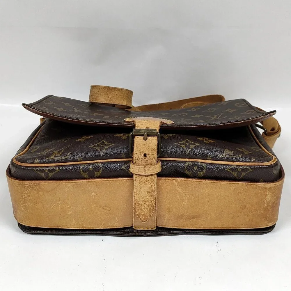 Authentic Louis Vuitton Cartouchiere GM Monogram Crossbody Bag